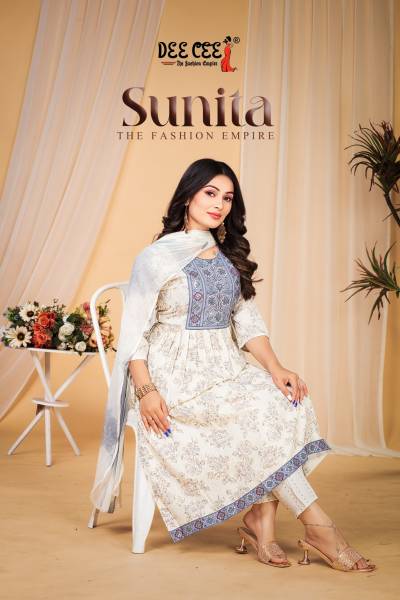 SUNITA BY DEECEE DESIGNER RAYON GHERA SALWAR SUIT WHOLESALER IN INDIA